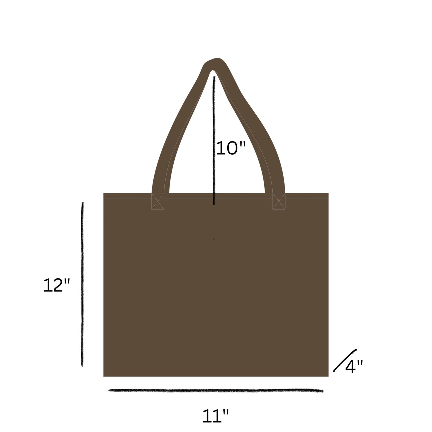 Western Leather Tote Bag