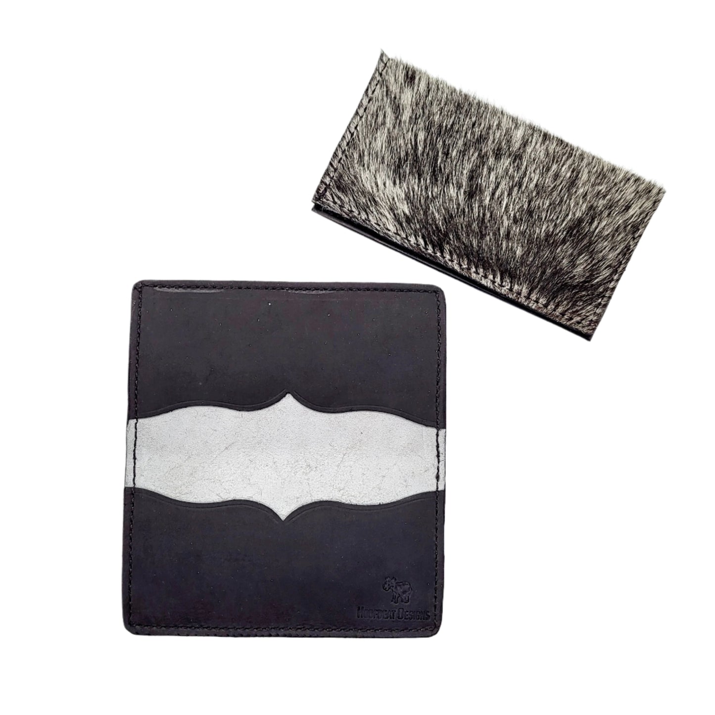 Cowhide Checkbook Cover
