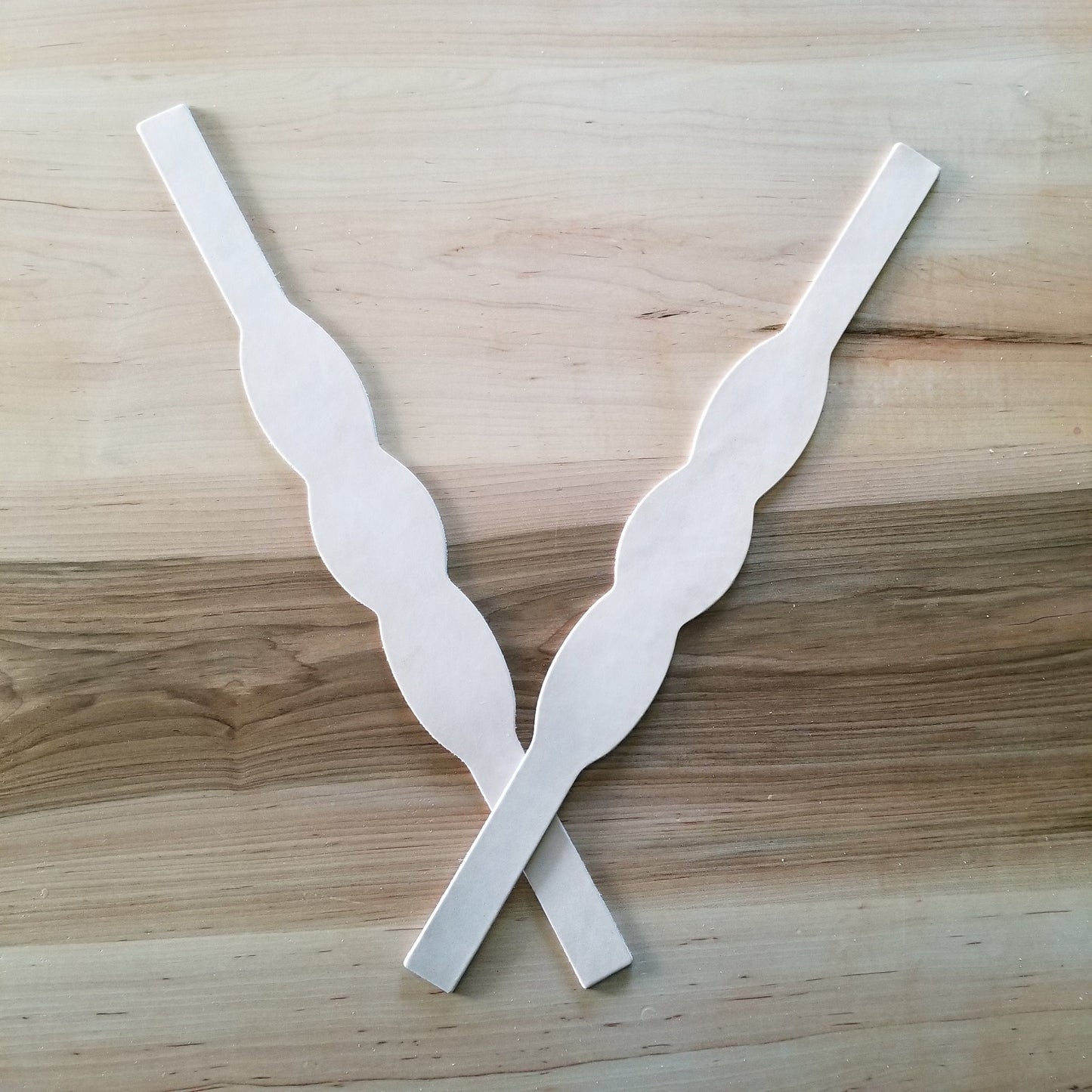 Leather Blanks - Scallop Breast Collar