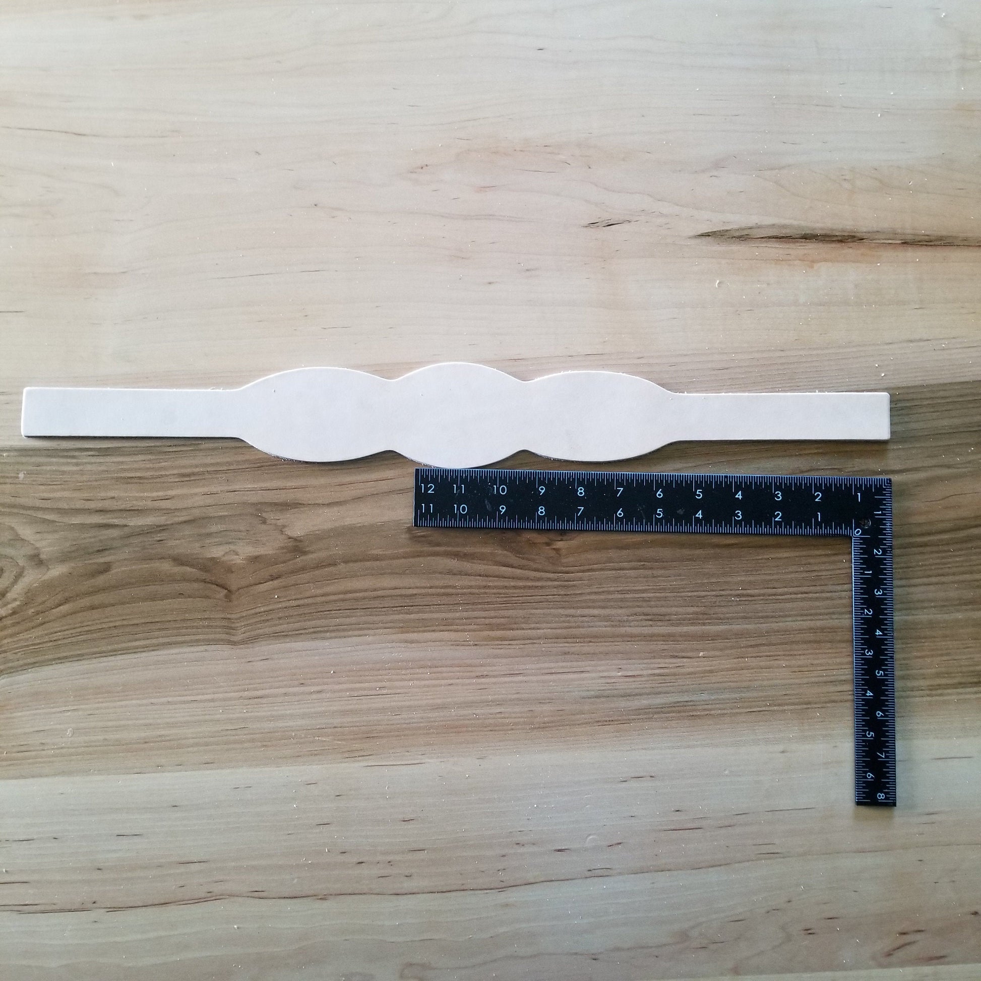 Leather Blanks - Scallop Breast Collar