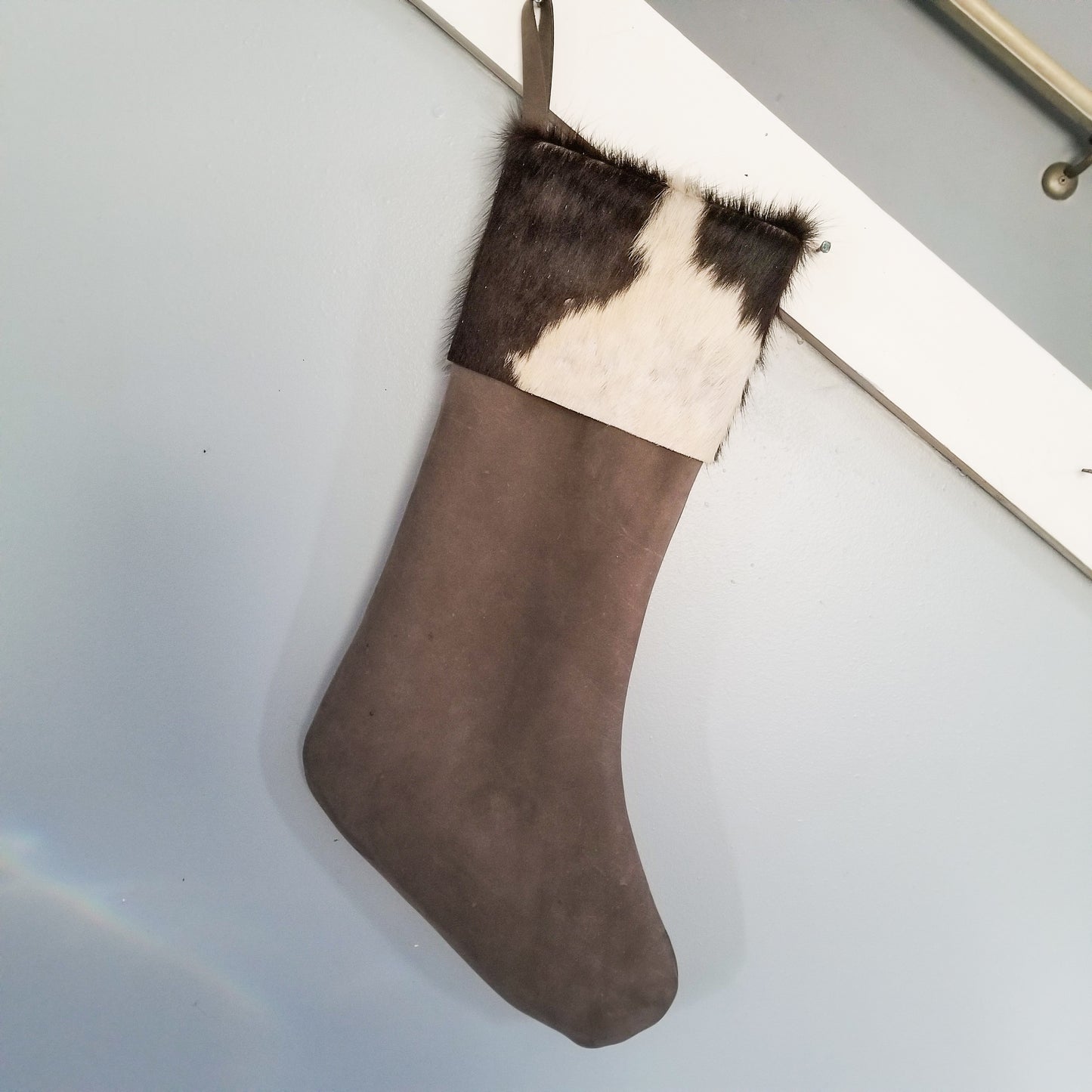 Cowhide and Leather Stockings