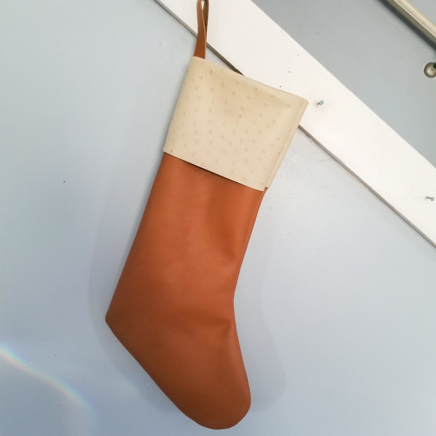 Cowhide and Leather Stockings
