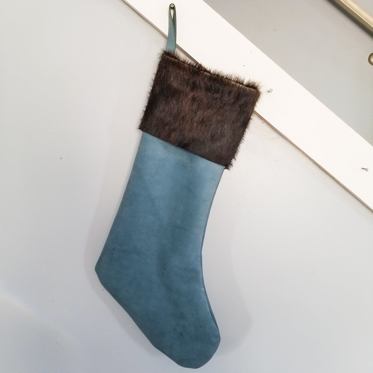 Cowhide and Leather Stockings