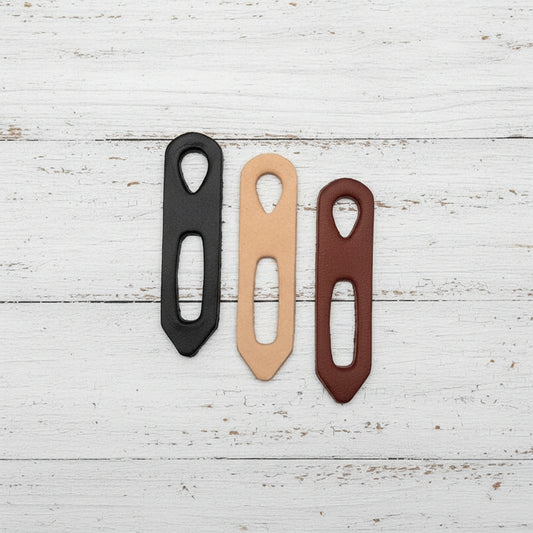 Rope Halter Leather Breakaway Tab