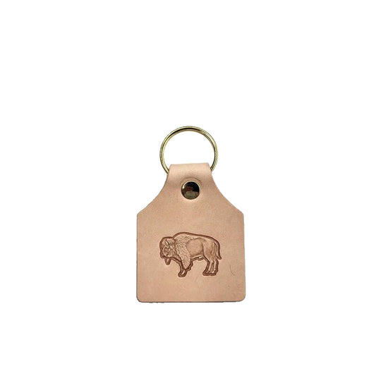 Cow Tag Key Fobs