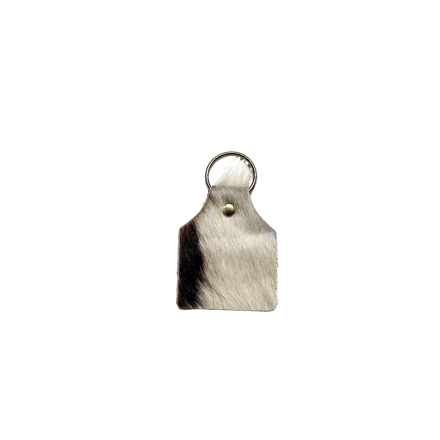Cow Tag Keychain