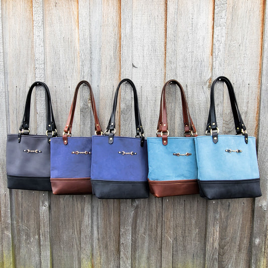 Equestrian Leather Tote Bag