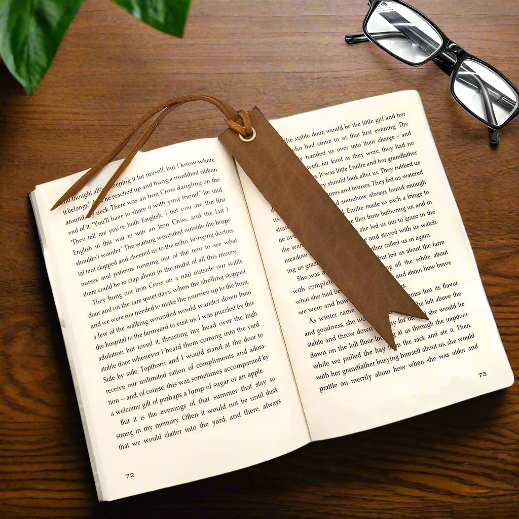 Leather Bookmark