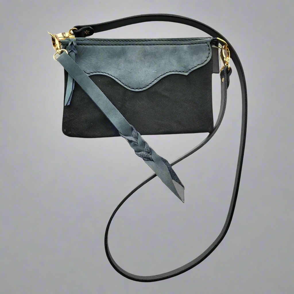 Blue Western 3-in-1 Purse