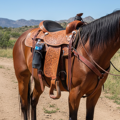 Rear Cinch Saddle Drink Holder