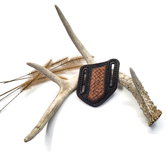 Leather Trapper Knife Sheath