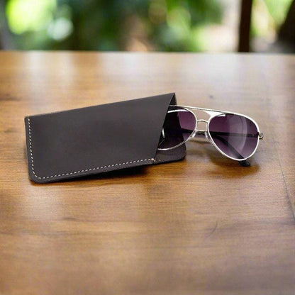 Slip In Leather Sunglass Sleeves