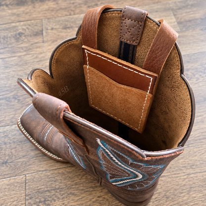 Leather Boot Wallet