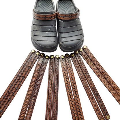 Leather Croc Straps