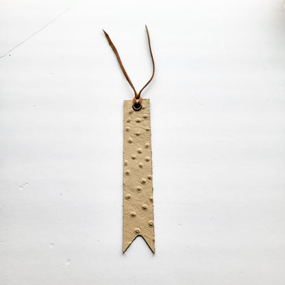 Leather Bookmark