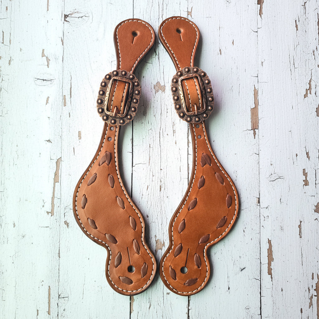 Leather Spur Straps