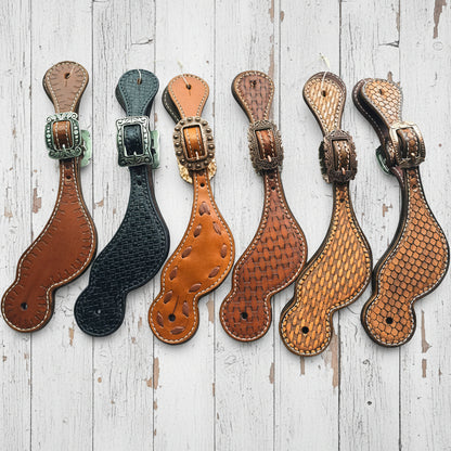 Leather Spur Straps