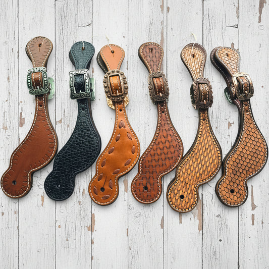 Leather Spur Straps