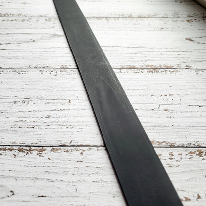 Buffalo Leather Belt "Matte Black"