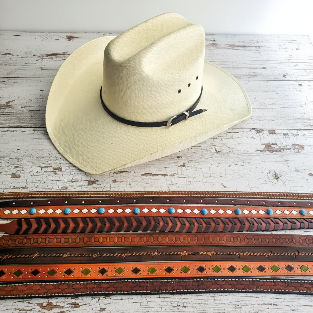 Leather Hat Bands