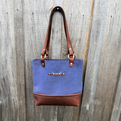 Equestrian Leather Tote Bag