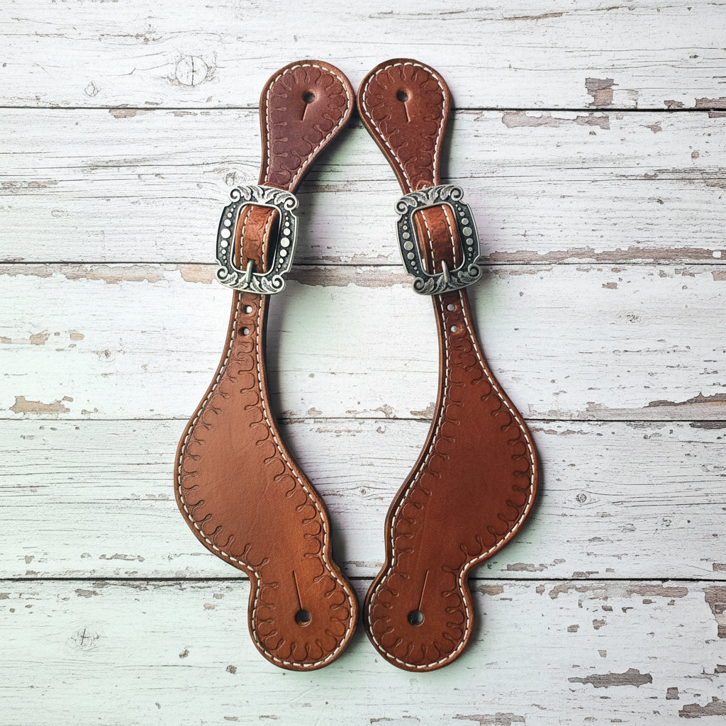 Leather Spur Straps