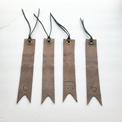 Leather Bookmark