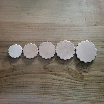 Leather Rosettes