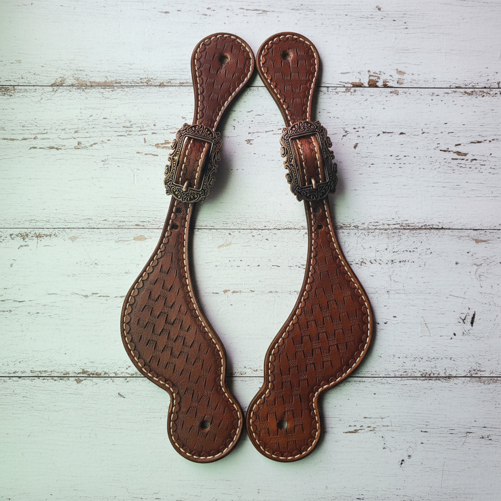 Leather Spur Straps