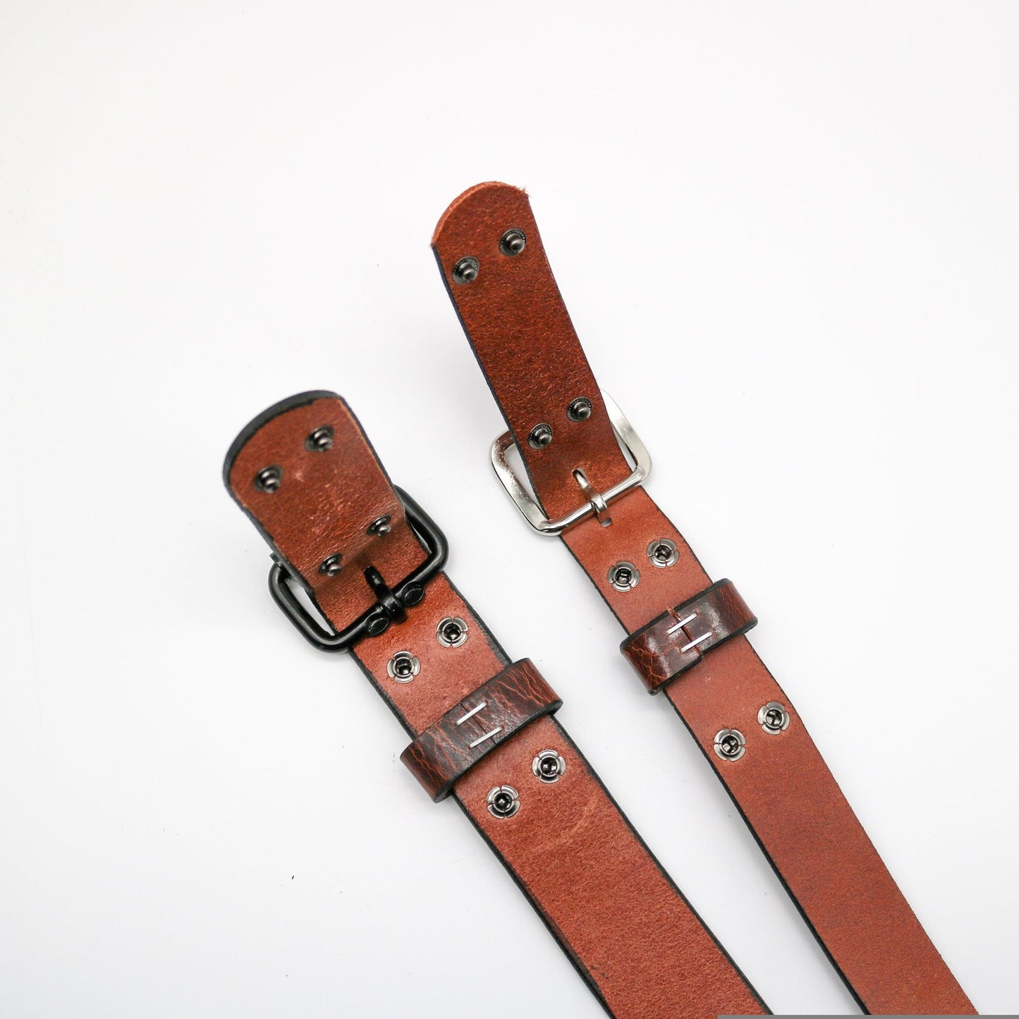 Water Buffalo Leather Belt - &quot;Antique Brown&quot;