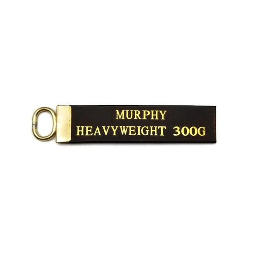 Leather Horse Blanket Tag - 2 Lines